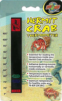 ZooMed Hermit Crab Thermometer Essential For Reading Enclosure Temperature