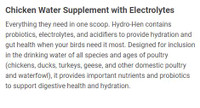 MannaPro Hydro-Hen Water Supplement 3-in-1 Probiotics Electrolytes Acidifiers