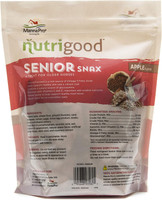 MannaPro NutriGood Senior Snax Apple Flavor Treat For Older Horses Easy To Chew