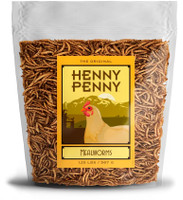 Volkman The Original Henny Penny Nutritious Dehydrated Mealworms 1.25-Pounds