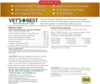 Vet's Best Advanced Hip+Joint Soft Chews Veterinarian Formulated 30-Soft Chews