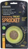 Starmark Everlasting Treat Sprocket 2 Difficulty Levels Wheat Free Small Dog Toy