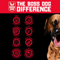 Boss Dog Tactical Collar X-Large Red Camo Durable Military Nylon Dog Calar