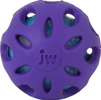 JW Puppy Crackle Heads Ball Makes Entertaining Crackling Sound Small Dog Toy