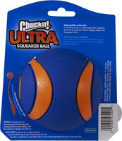 Chuckit Ultra Squeaker Ball Outdoor Chase and Fetch Toy For Extra Large Dogs