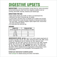 HomeoPet Digestive Upsets 15 ml  Homeopathic Stomach Relief for All Pets