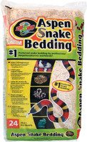 Zoo Med Aspen Snake Bedding Natural Burrowing Substrate 24 Quarts