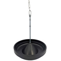 Little Family Members 30-Pound Poultry Feeder Adjustable Flow and Feed-Saving Lip