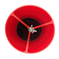 Little Family Members 30-Pound Poultry Feeder Adjustable Flow and Feed-Saving Lip