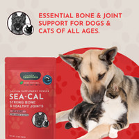 Animal Essentials Seaweed Calcium 340 gm Natural Supplement for Dogs and Cats