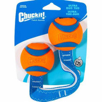 Chuckit! Dog ULTRA DUO TUG Toy Launcher Compatible Durable Fetch Toy MEDIUM