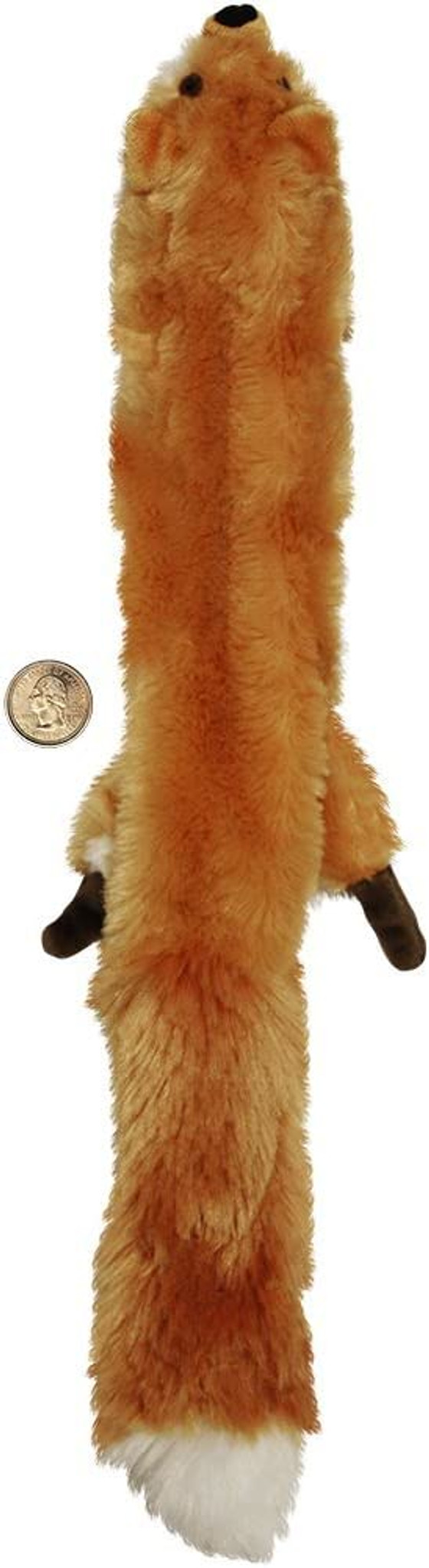 Ethical Pet Spot Skinneeez Forest Fox 24 inch Plush Stuffing-Free Dog Toy