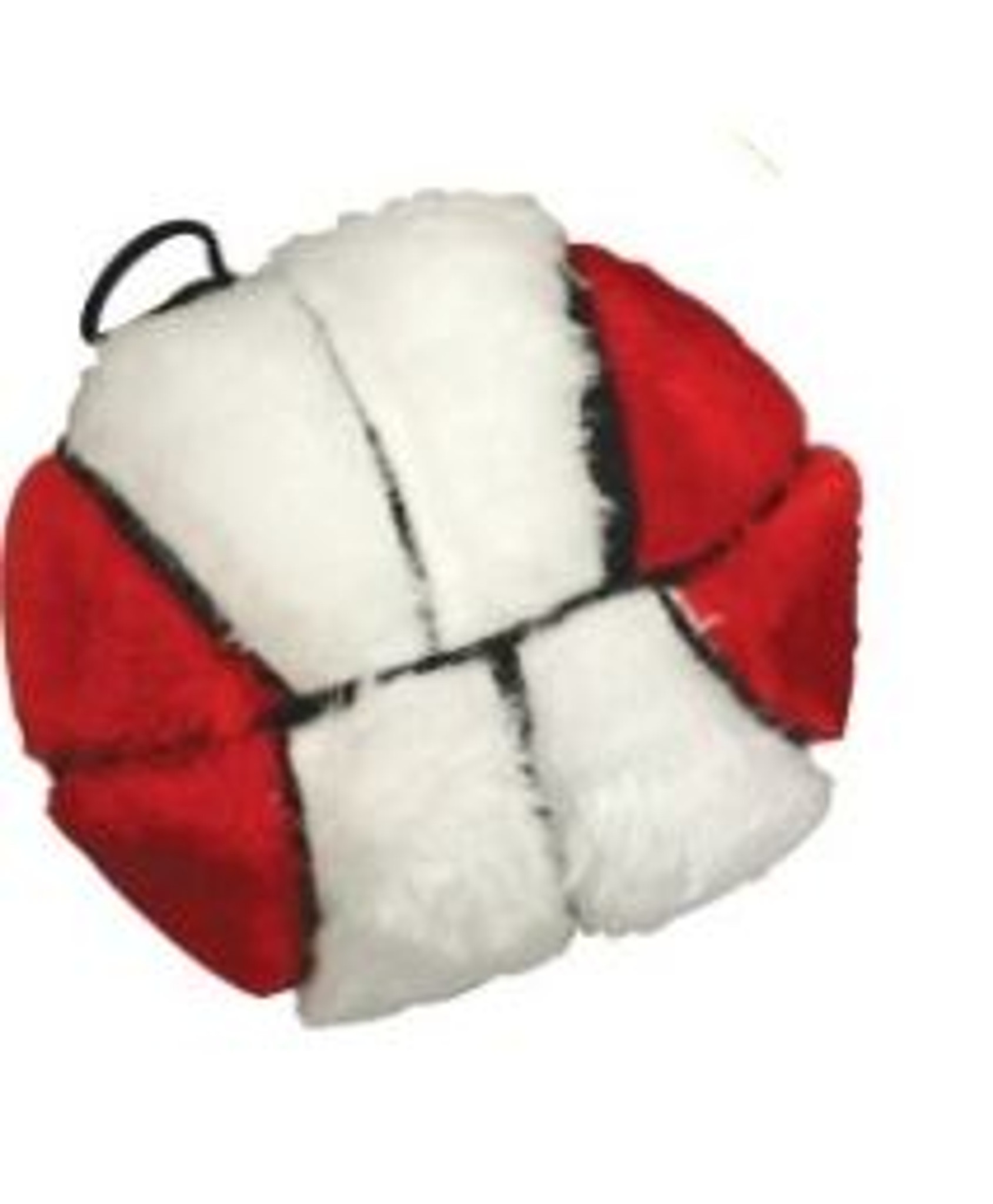 ETHICAL PET Football Squeaky Plush Dog Toy 
