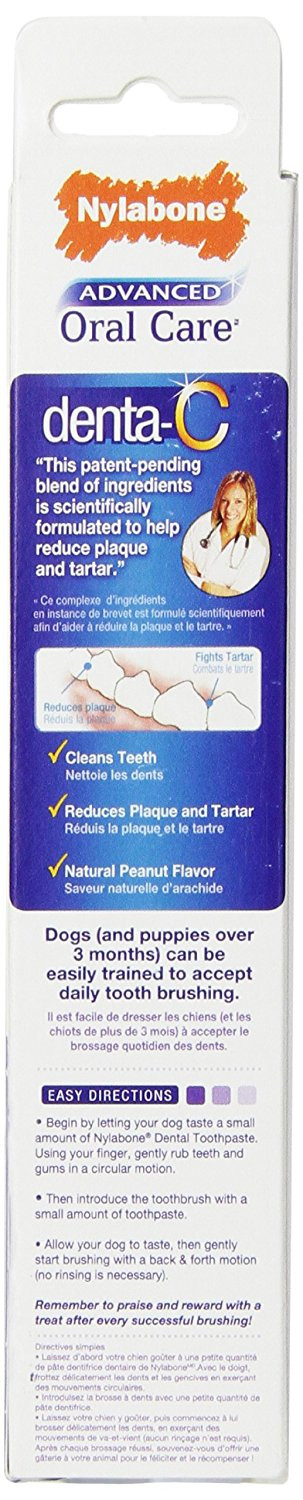 nylabone peanut butter toothpaste