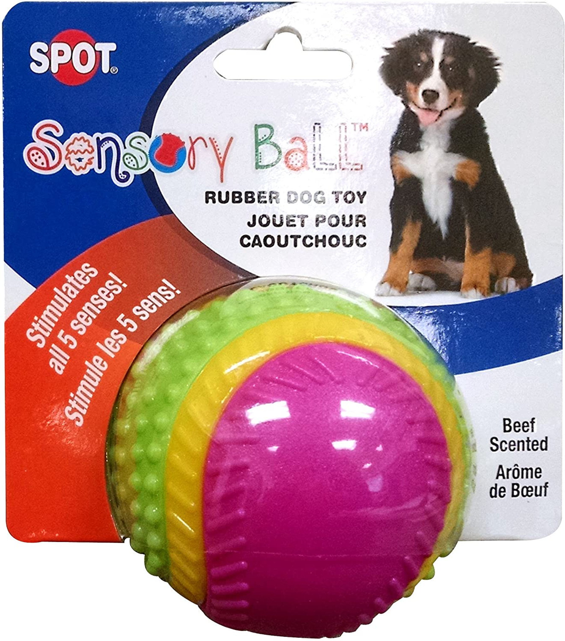 5 senses deals dog ball