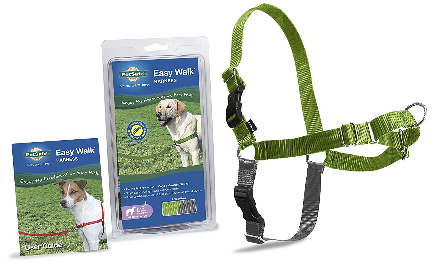 PetSafe Easy Walk Dog Harness Adjustable High-Quality Nylon Medium