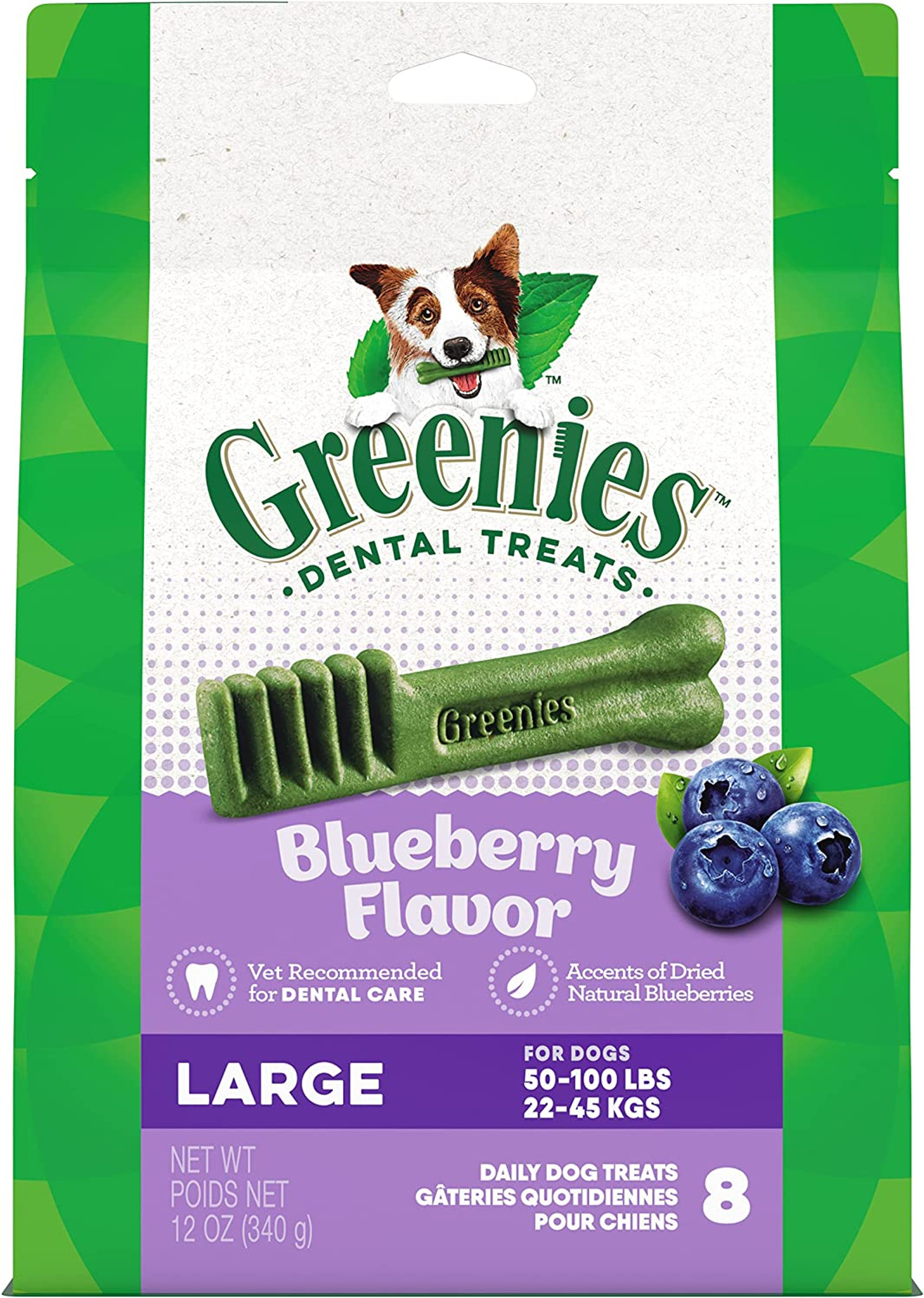 greenies blueberry large