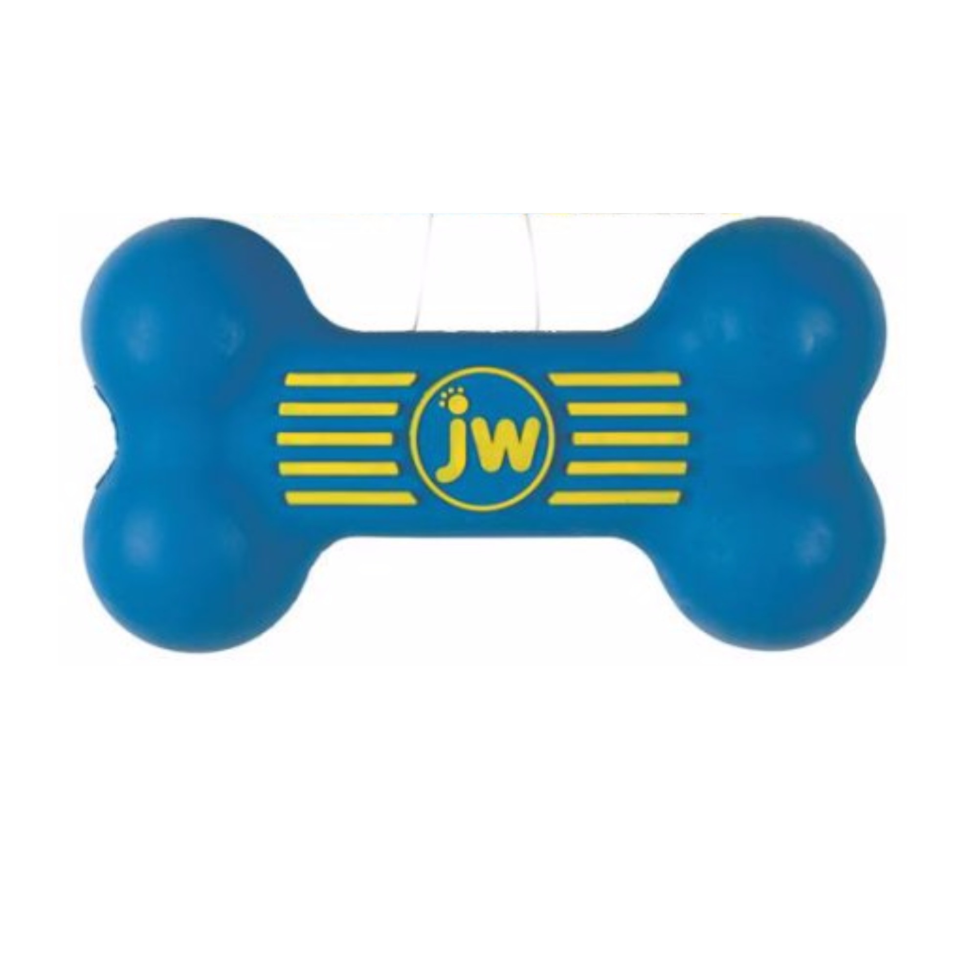 JW PET ISqueak Squeaker Dog Puppy Fetch Chew Toy LARGE BONE 8 inch
