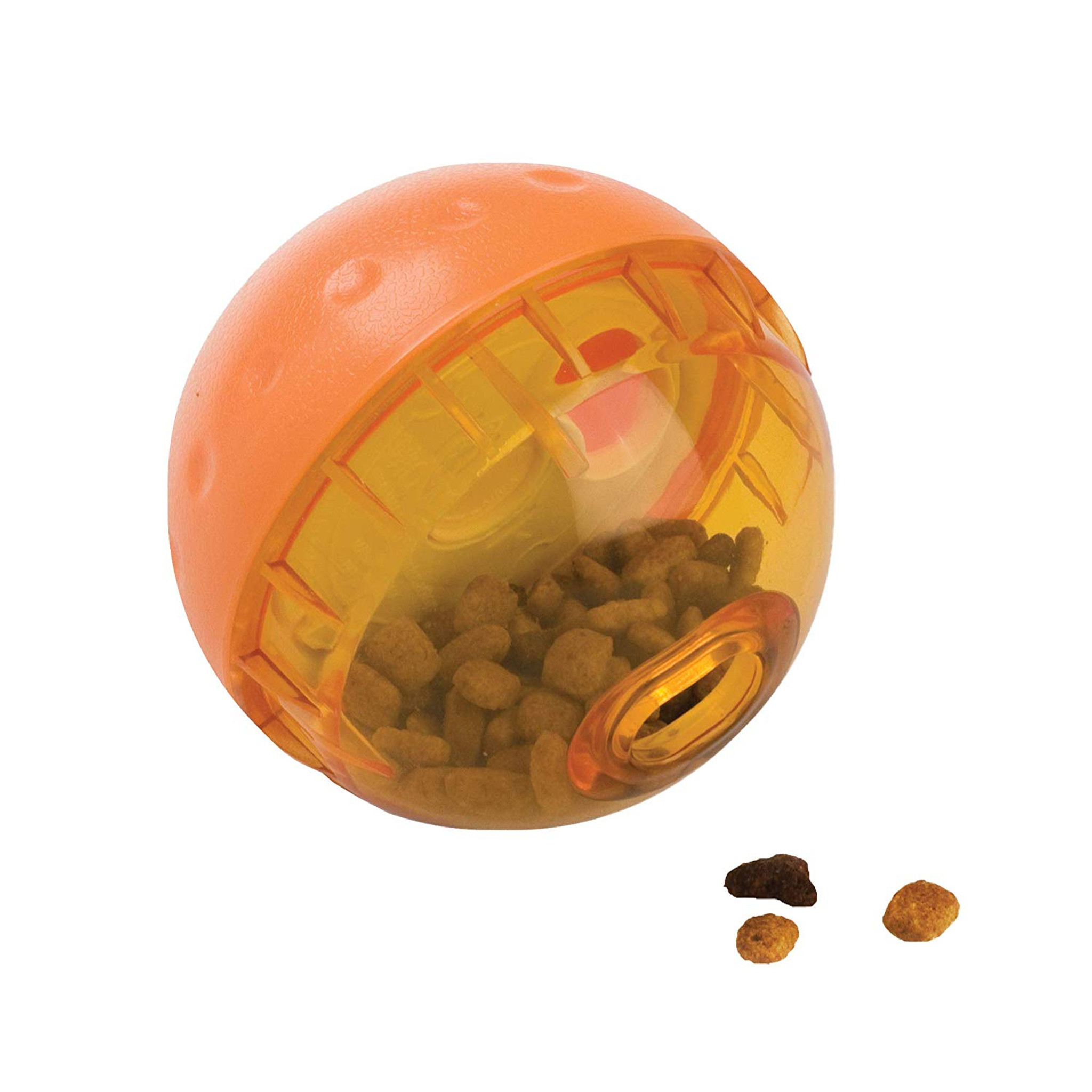 OurPets IQ Treat Ball Food Dispensing Toy for Dogs 4 inch