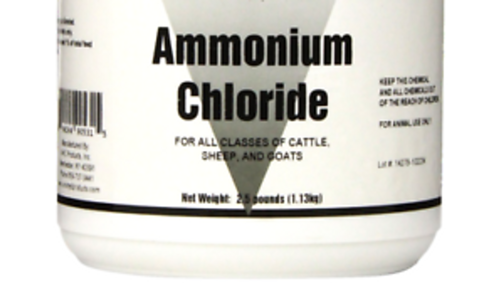 Ammonium Chloride for Animals