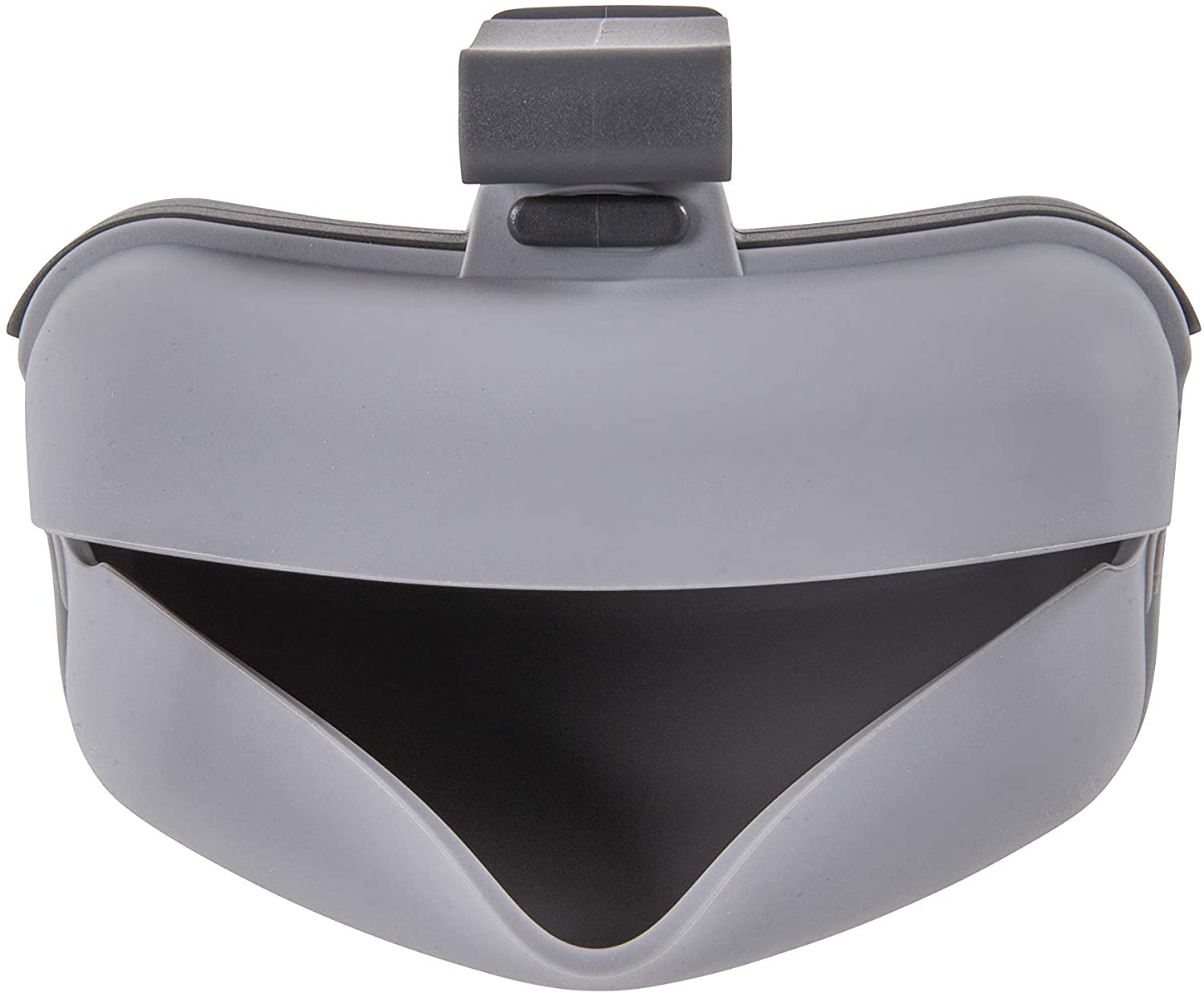 Dexas Pooch Pouch Clip-on Training Treat Container Grey Flexible