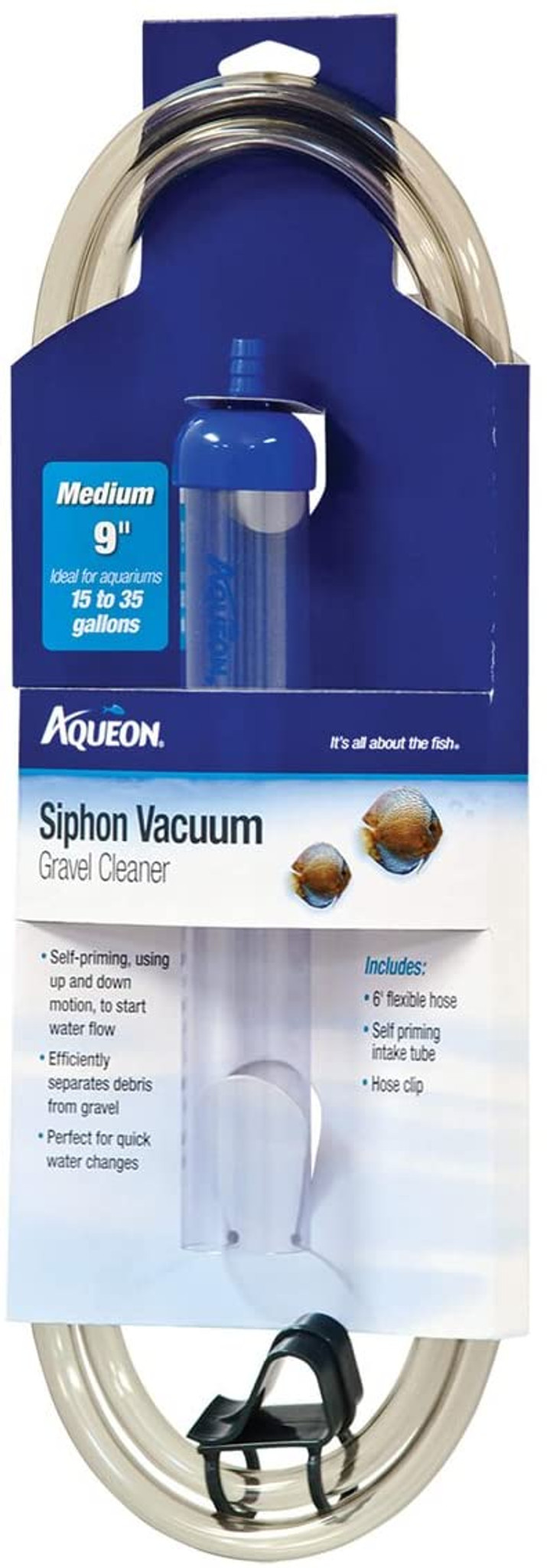 Aqueon Mini Siphon Vacuum Aquarium Gravel Cleaner
