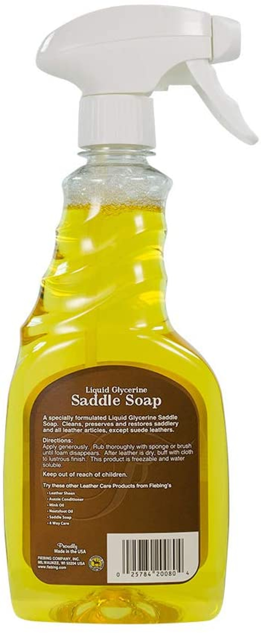 Fiebing's Saddle Soap 12oz / White and Yellow