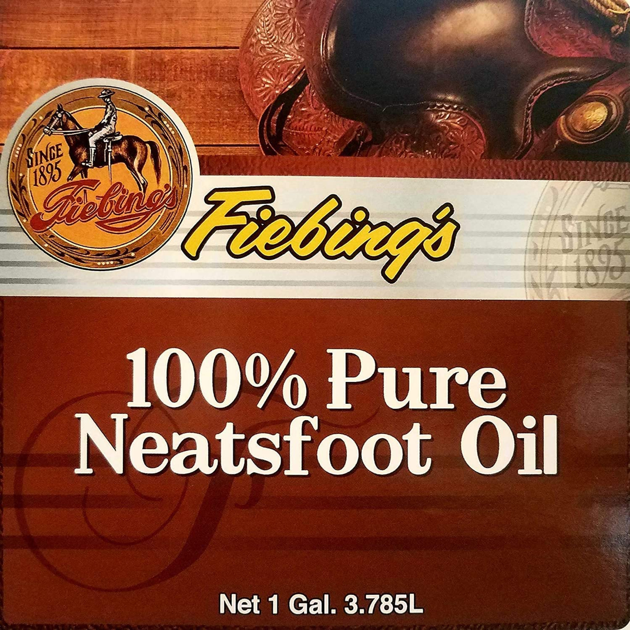 Fiebing's 100% Pure Neatsfoot Oil Leather Softener & Preserver