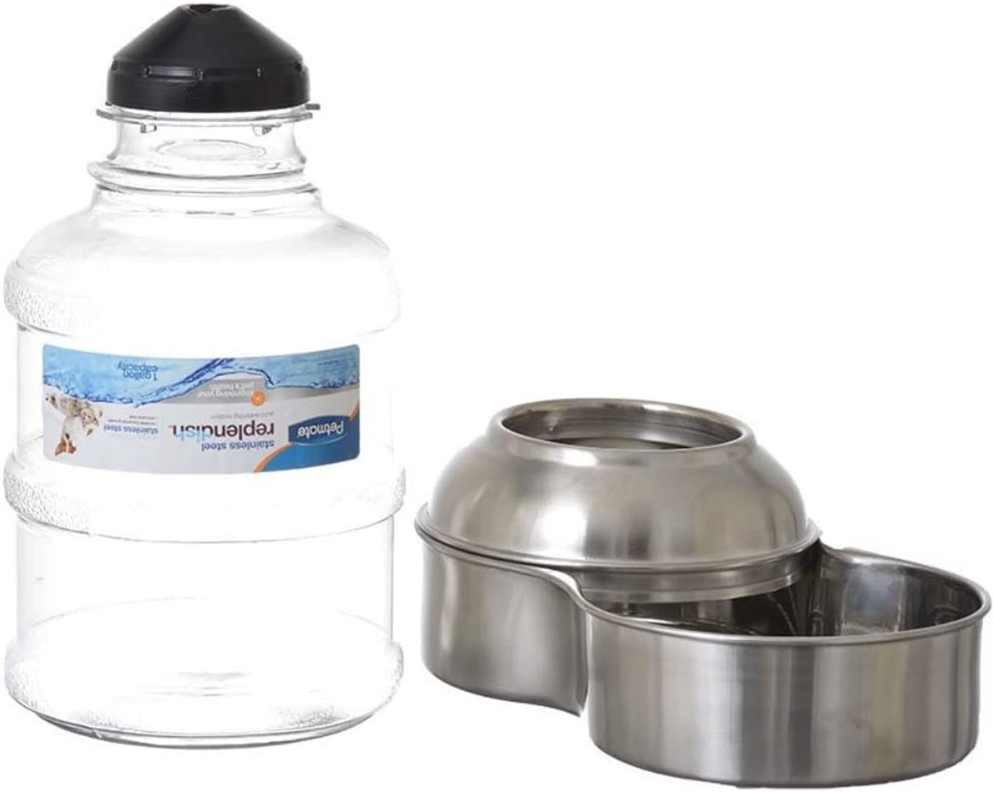 Lexington Road Stainless Steel Gravity Waterer for Pets