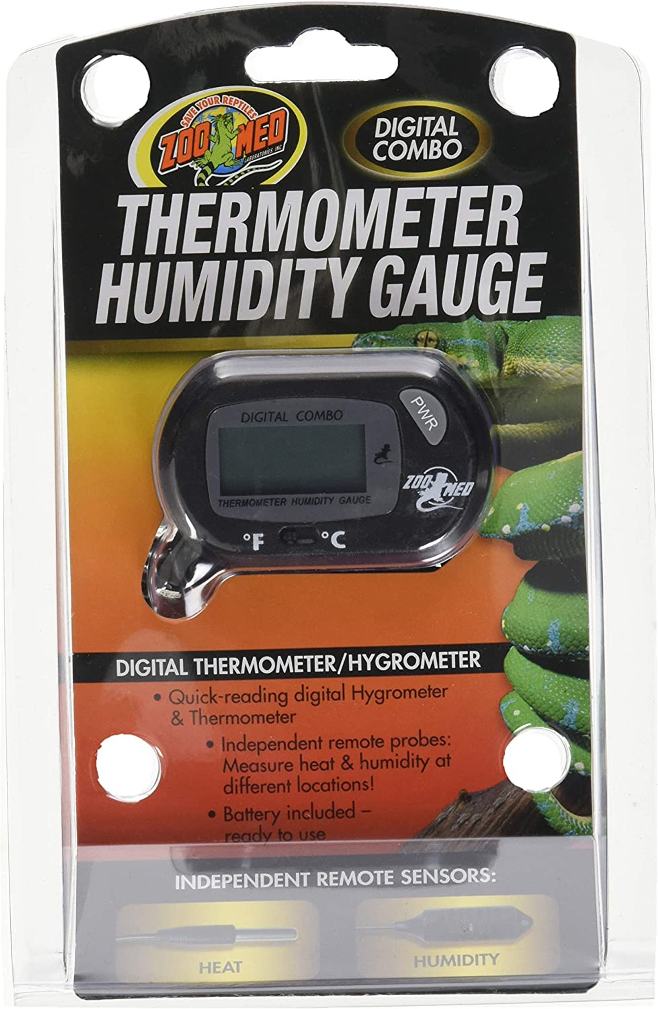 Creatures Dual Thermometer and Humidity Gauge