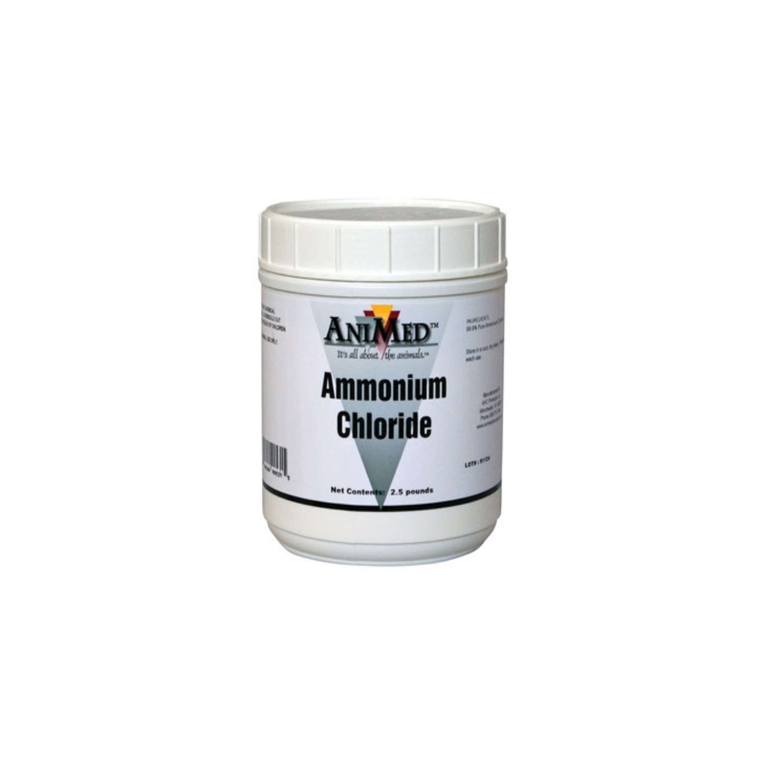 Ammonium Chloride by AniMed, 2.5 lb - Jeffers
