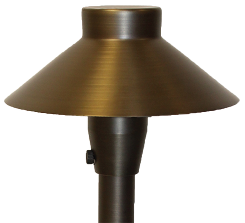 Brass Path/Area Light Hat