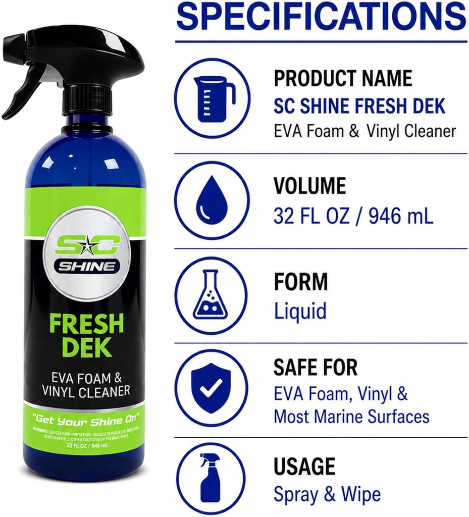 Fresh Dek | Seadek EVA Foam Cleaner