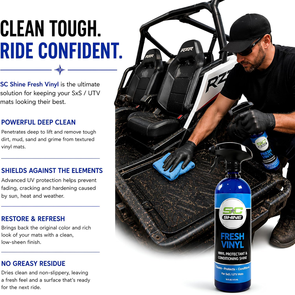 Fresh Vinyl | Vinyl Cleaner Protectant & Conditioning Shine