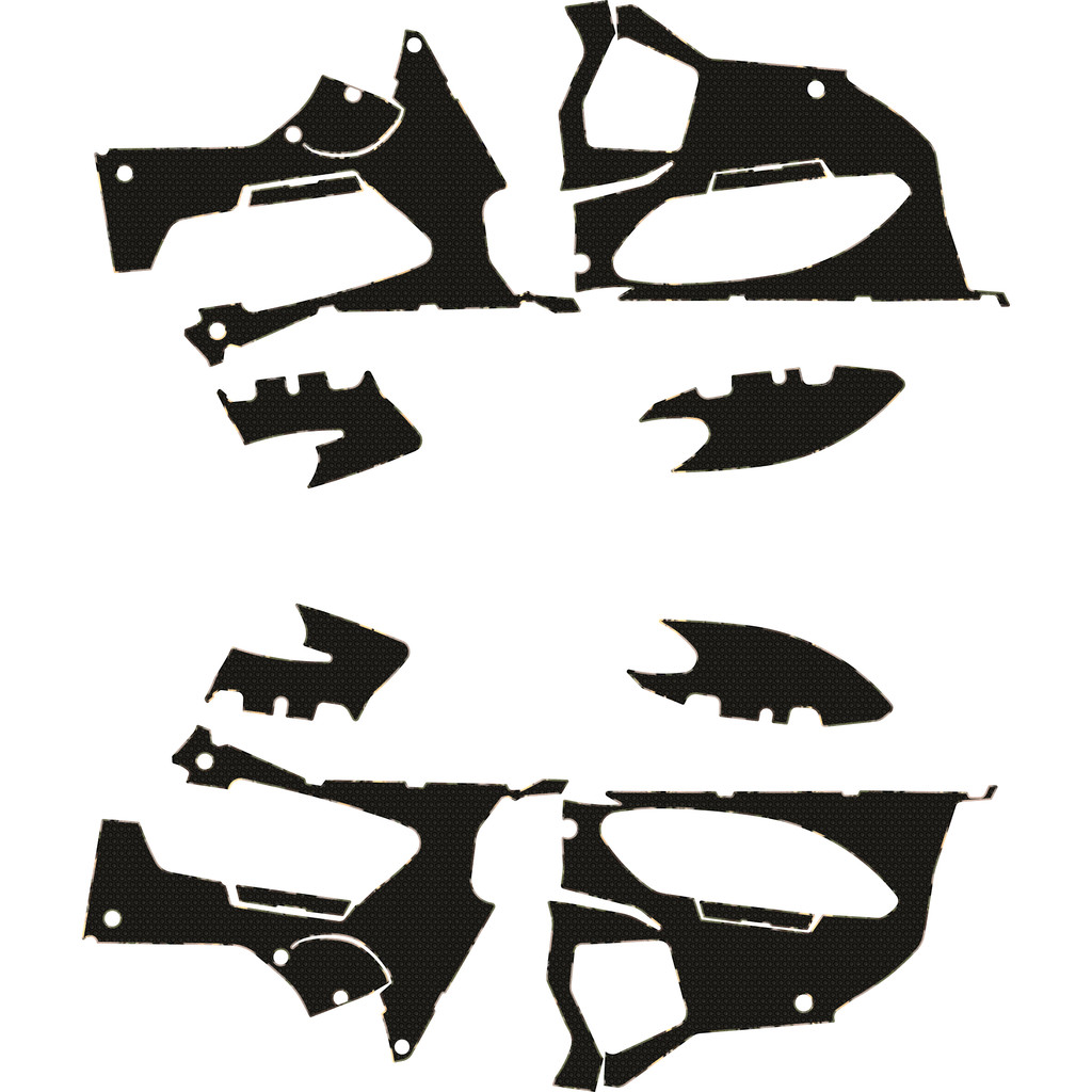 Kawasaki Teryx H2 - 4 Seat Door Liners - OEM