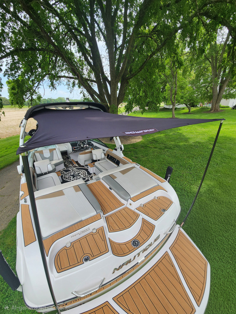 Nautique Boat Sun Shade Kit - 23' Wake Boat Tower