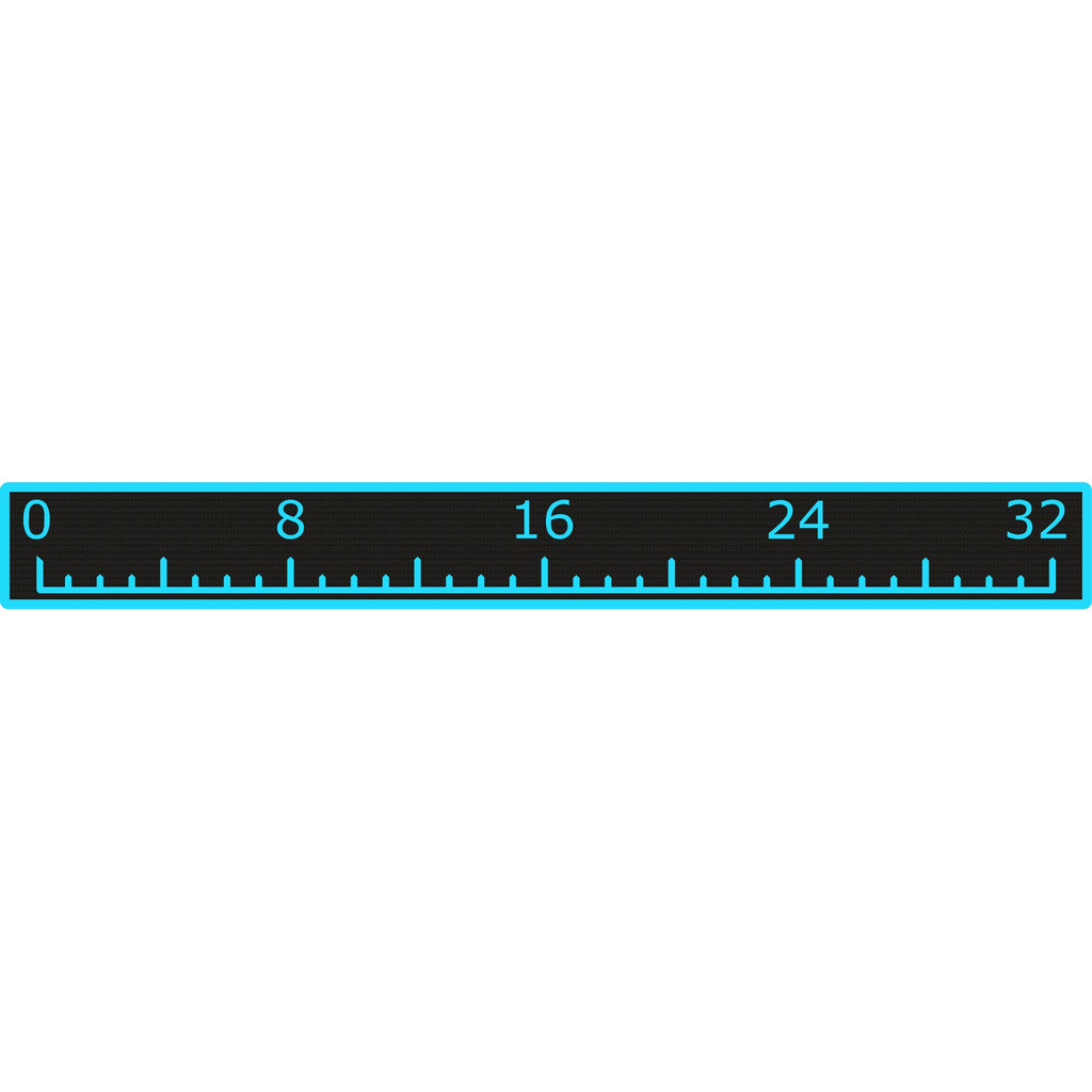 Adhesive 32" SeaDek Fish Measuring Ruler
