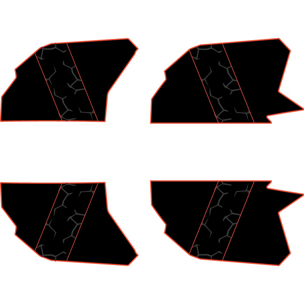 Can-Am Maverick X3 - 4 Seat Door Liners - TMW