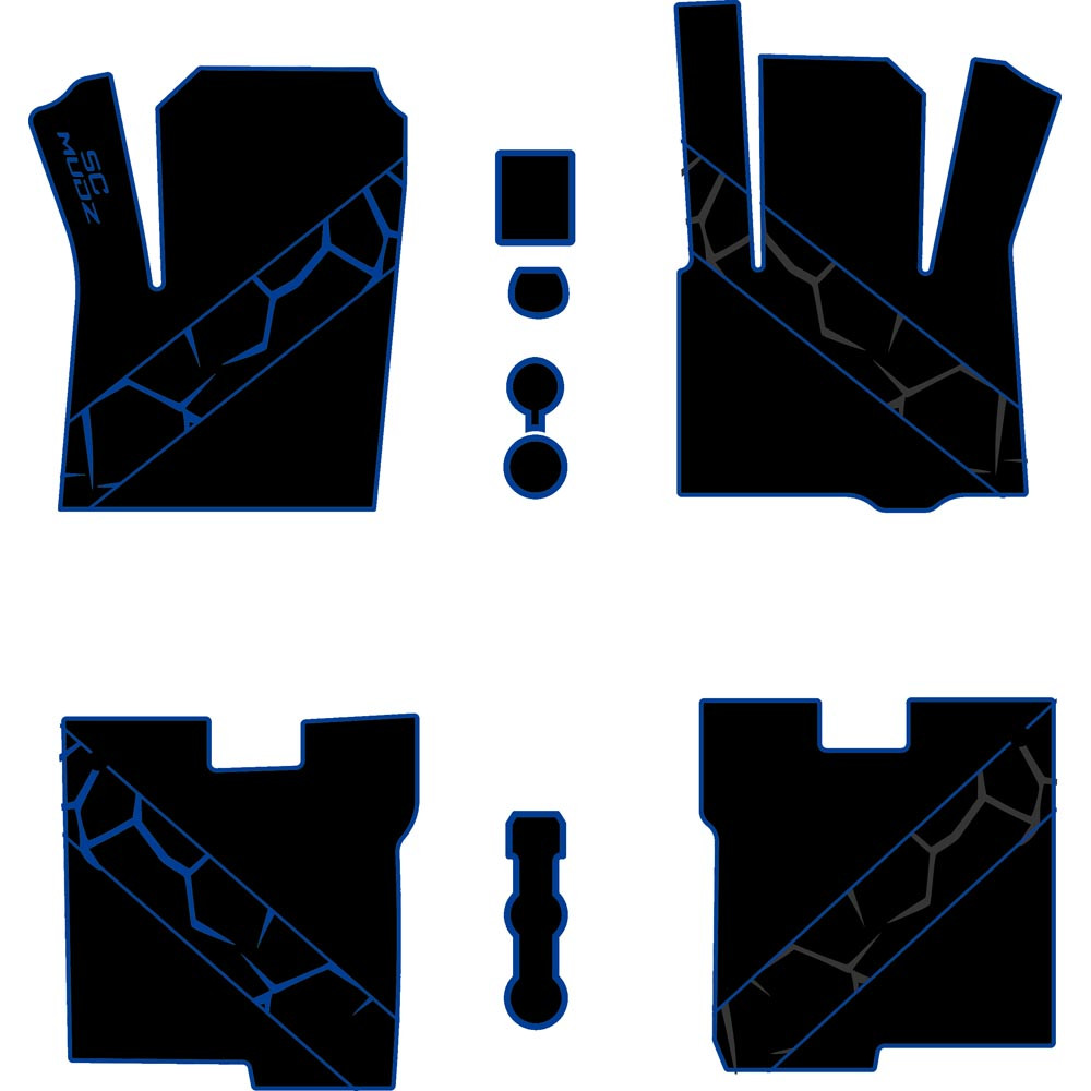 2022-2026 Polaris RZR Pro Series - 4 Seat Floor Mats - OEM