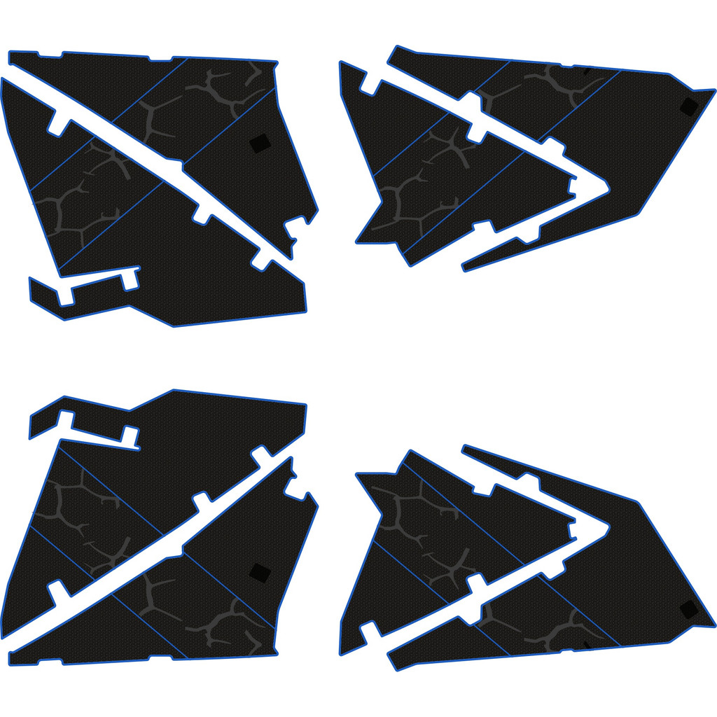 Polaris RZR Pro R - 4 Seat Door Liners - OEM