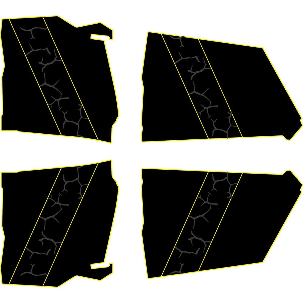 Can-Am Maverick X3 - 4 Seat Door Liners - AZP