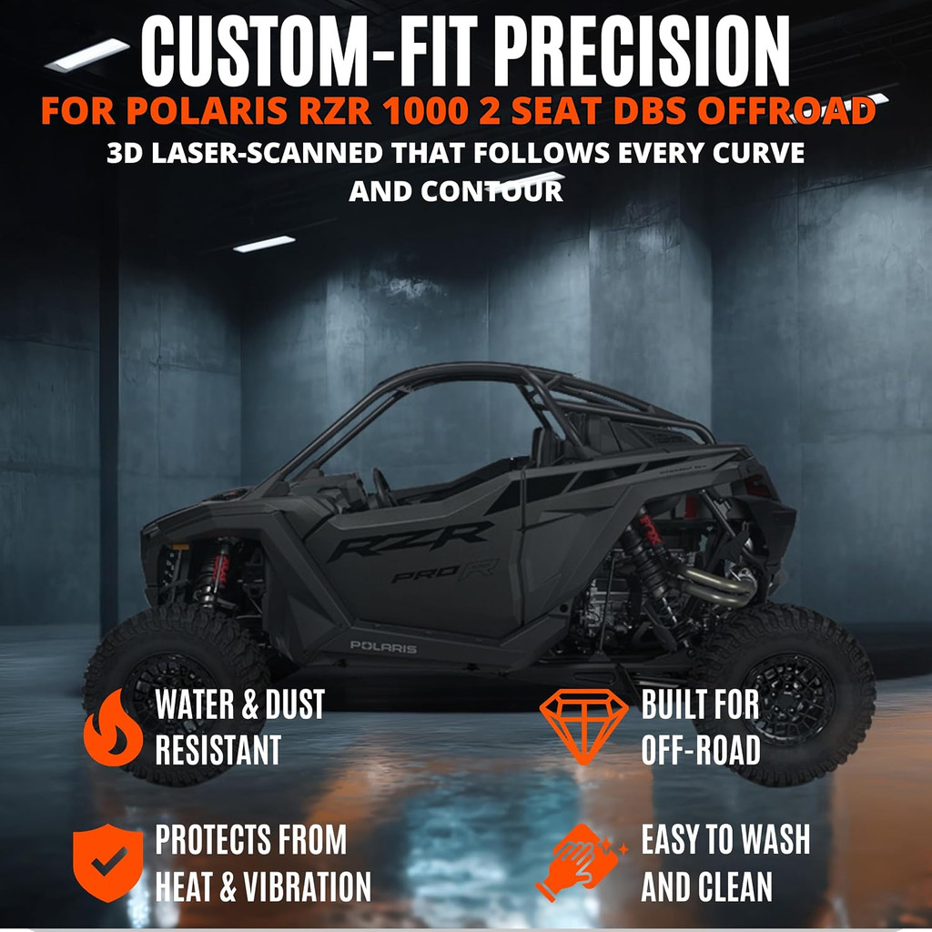 Polaris RZR 1000 - 2 Seat Headliner - DBS Offroad