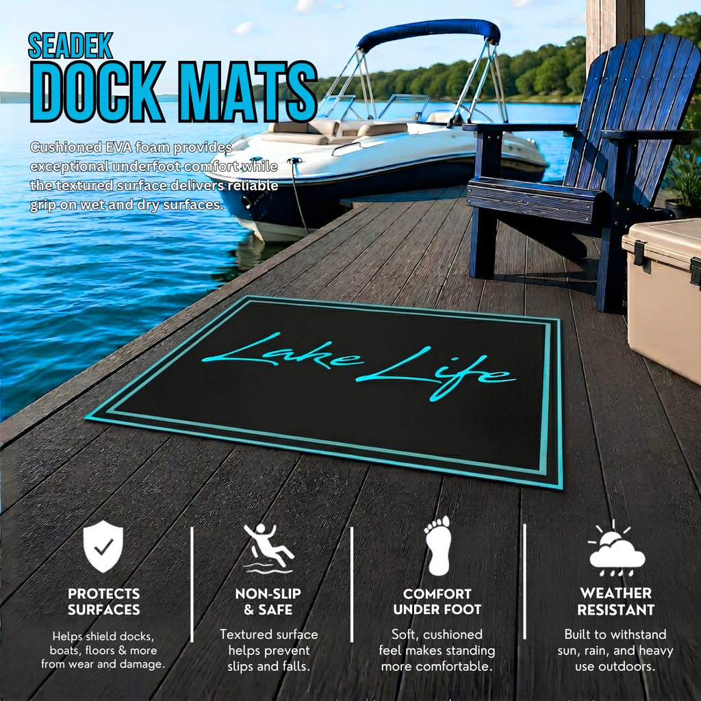 Lake Life Dock Mat