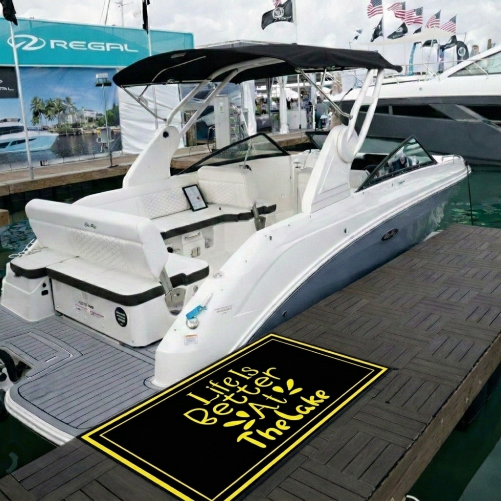 Life is Better at The Lake II Dock Mat