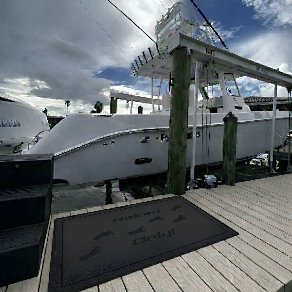 Naked Feet Only Dock Mat