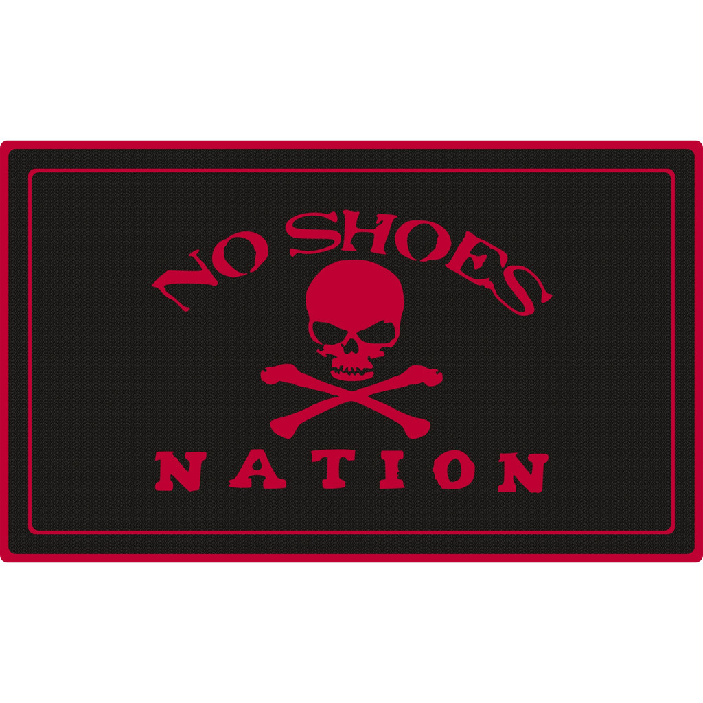 No Shoes Nation Dock Mat