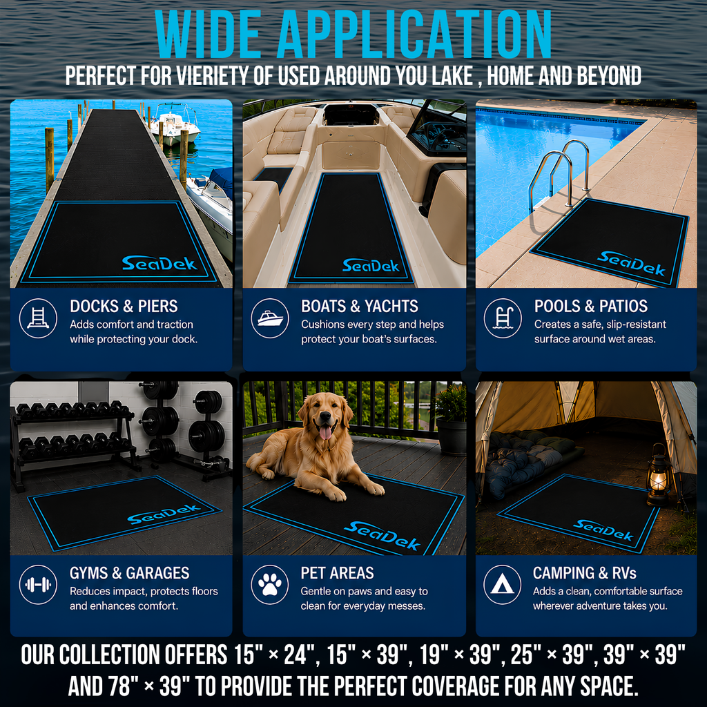SeaDek Branded Dock Mat