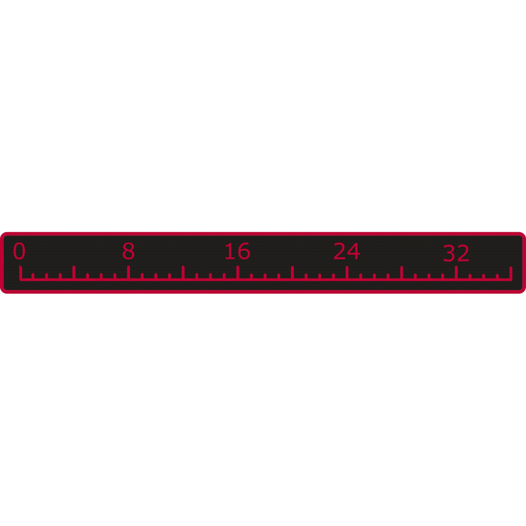 Adhesive 36" SeaDek Fish Measuring Ruler