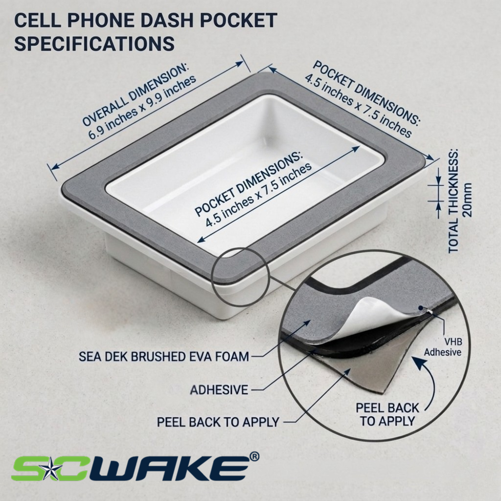 Cell Phone Dash Pocket