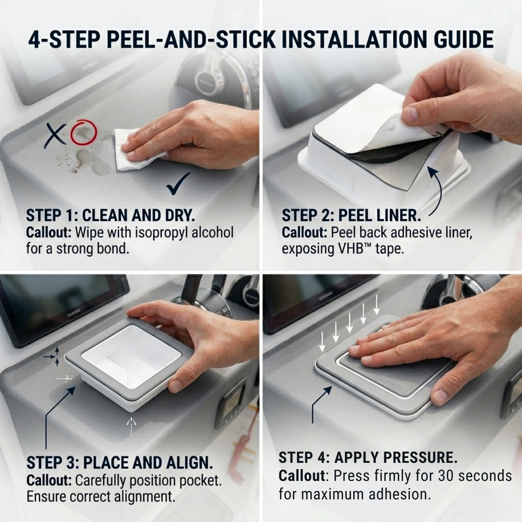 Cell Phone Dash Pocket